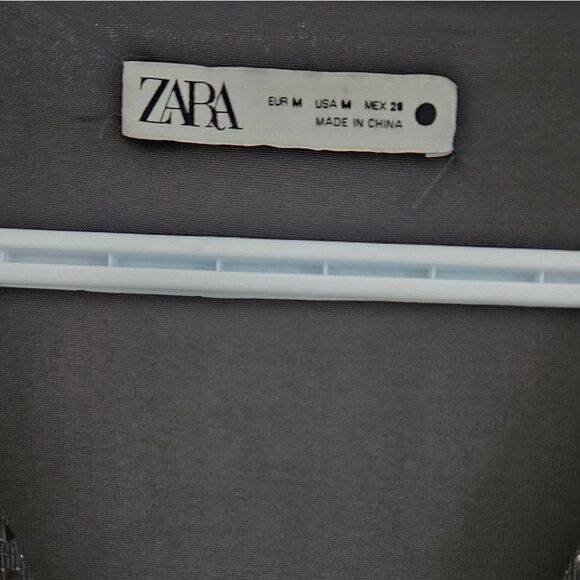 Zara Elegant Black Sequin Dress - Picture 5 of 5